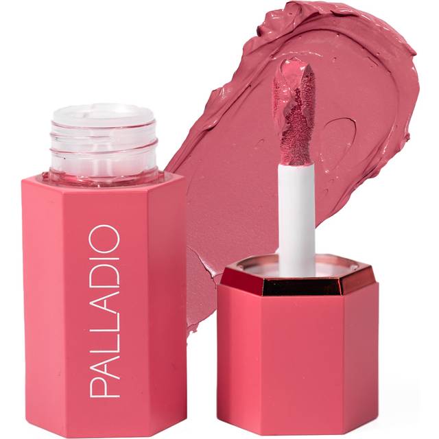 Liquid Blush for Cheeks & Lips 2-in-1 Makeup Face Blush, Weightless Cream Formula, Smudge Proof Long-Wearing Pigmented