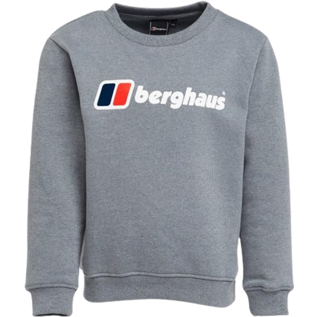 Kids' Logo Jumper, Grey - 14-15Y
