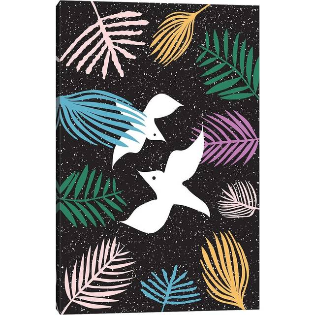 Birds of Paradise by Linda Gobeta - Wrapped Canvas Graphic Art (45.72cm H x 30.48cm W x 1.9cm D)