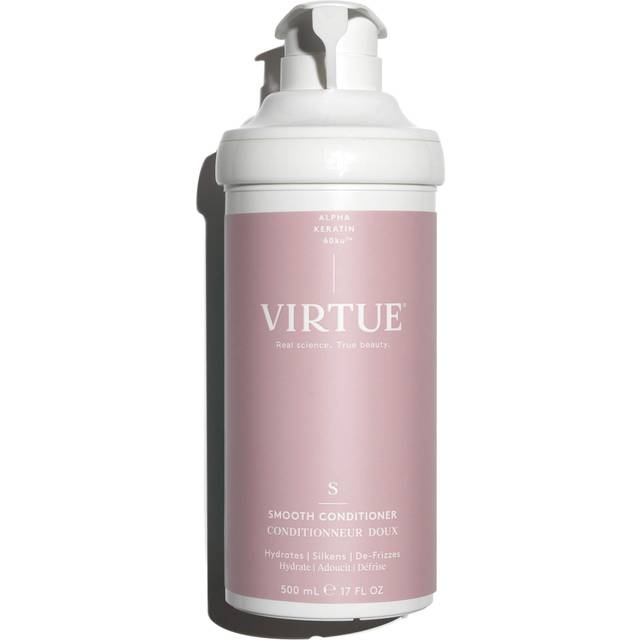 Virtue Smooth Conditioner for Frizz Control for Curly Hair  Sulfate Free  Safe for All Hair Types  Color Safe