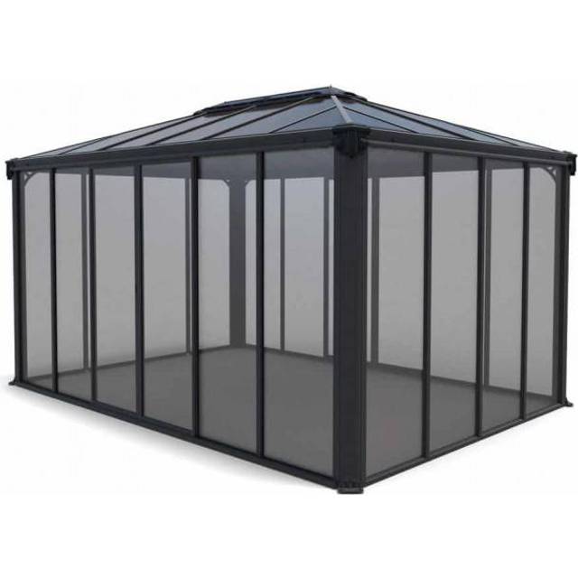 10 x 15 Palram Canopia Ledro 4300 Enclosed Gazebo 2.95m x 4.3m