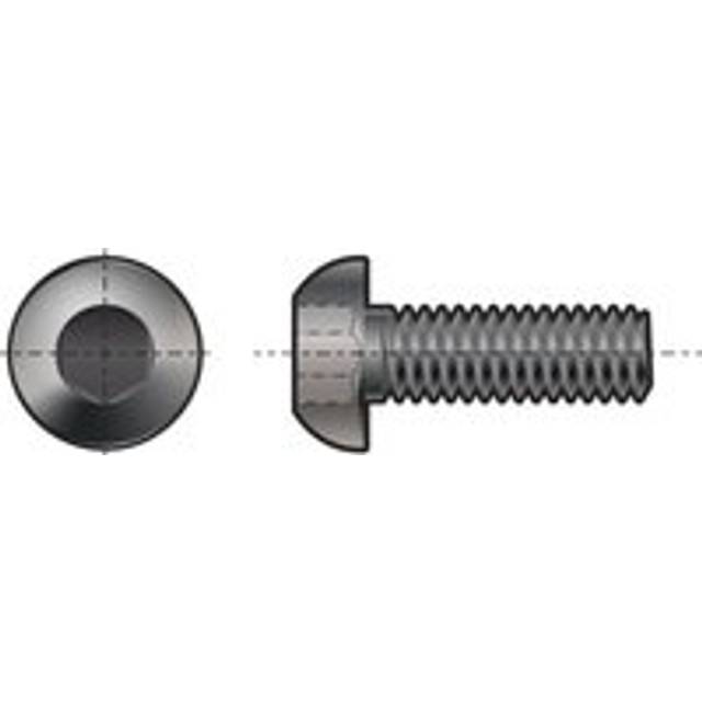 Qualfast 5/16 BSW X 1. Skt Button Head Screw (GR-10.9)- you get 10