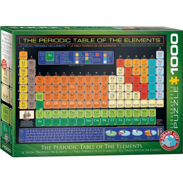 EuroGraphics Periodic Table of Elements 1000 Piece Puzzle