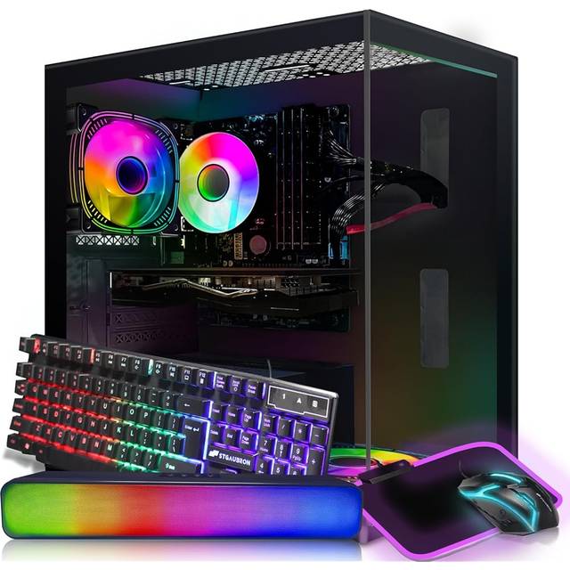 STGAubron Gaming Desktop PC,Intel Core i7 3.4G up to 3.9G,16G RAM 