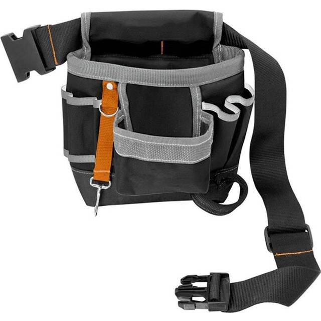 600D Oxford Tool Bag Belt Waist Bag Pouch Waist Pocket Outdoor Work Hand Tools Hardware Storage Electrician Gardening Tool