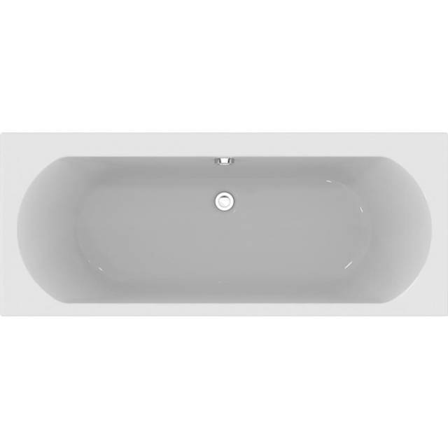 Ideal Standard Tesi 170Cm X 70Cm Idealform Bath, No Tapholes, White
