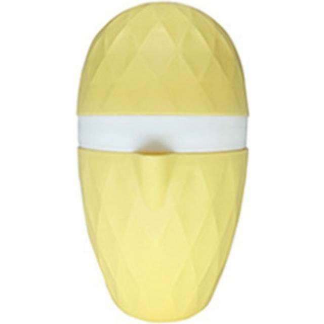(a-yellow) Portable Manual Orange Juicer Mini Rotation Citrus Squeezer Reusable Effort-saving Fruit Juice Maker Manual Juicers