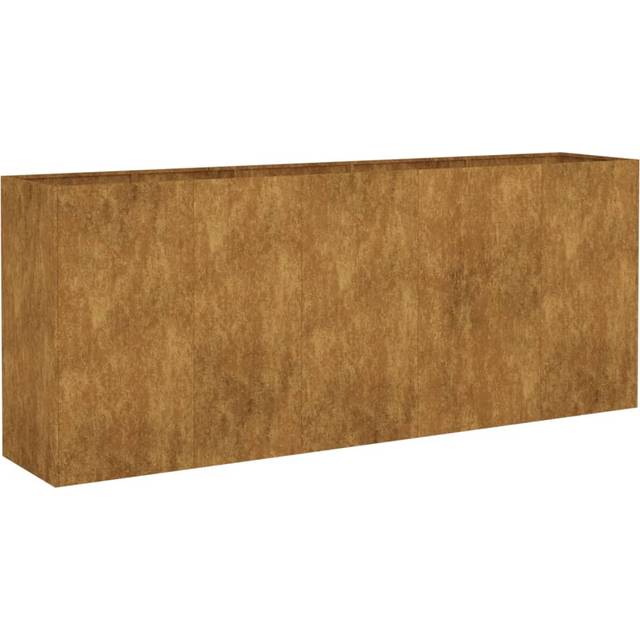 (200 x 40 x 80 cm) vidaXL Planter Garden Raised Bed Plant Pot Flower Box Flower Pot Corten Steel