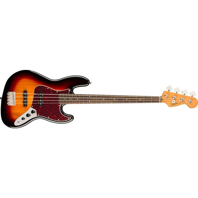 Fender Squier CV 60s jazz Bass LRL 3-färg Sunburst