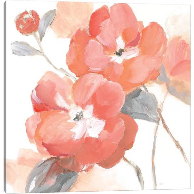 Coral Fantasy II by Nan - Graphic Art Print on Canvas - Wrapped Canvas (45.72cm H x 45.72cm W x 1.91cm D)