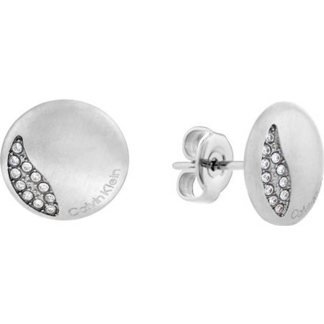 Calvin Klein Ladies' Brushed Crystal Earrings