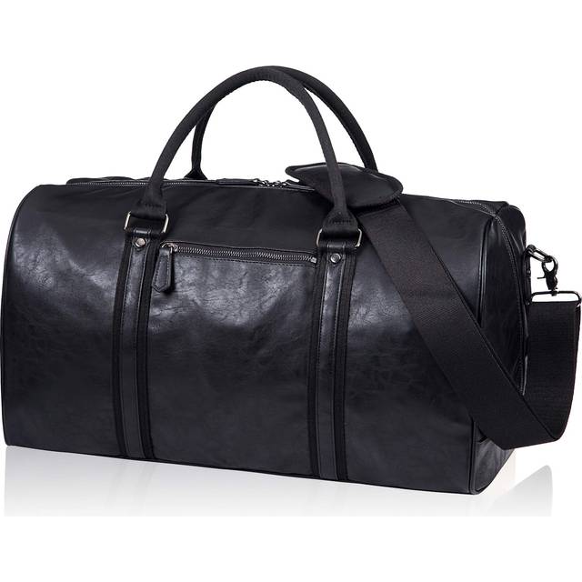 Oversized Travel Duffel Bag  Waterproof Leather Weekend bag Gym Sports