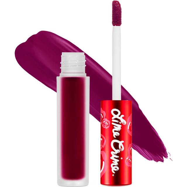 Lime Crime Velvetines Liquid Matte Lipstick  Beet It (Deep Berry Pink) - Bold  Long Lasting Shades & Lip Lining - Stellar Color & High Comfort for All