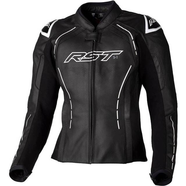 RST S-1, leather jacket women , color: Black/White , size: XXL