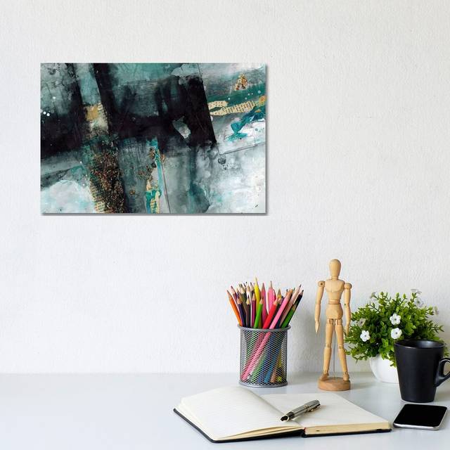 The Fight for Light by Deb Chaney - Graphic Art Print on Canvas - Wrapped Canvas (20.32 cm H x 30.48 cm W)