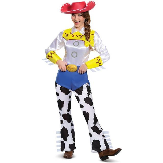 Toy Story Jessie Women's Costume | Jessie Costumes - Blue&#47;White&#47;Yellow (XL)