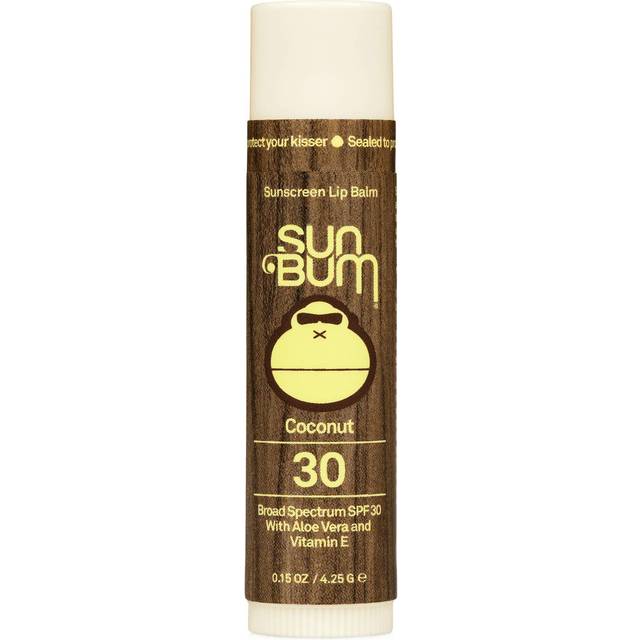 Sun Bum SPF 30 Sunscreen Lip Balm | Vegan and Cruelty Free Broad Spectrum UVA/UVB Lip Care with Aloe and Vitamin E for Moisturized Lips | Coconut Flav