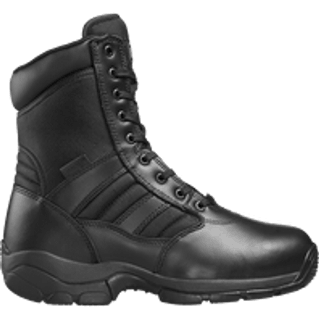 Men's Panther Lite 8.0 Side Zip Work Boots, Black - 12