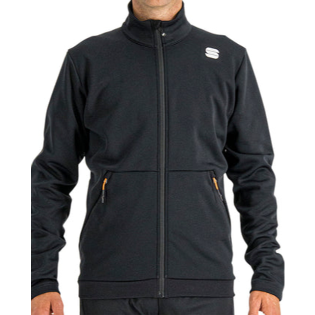 Skidjacka Sportful Herr Engadin Wind Jacket Svart XXL
