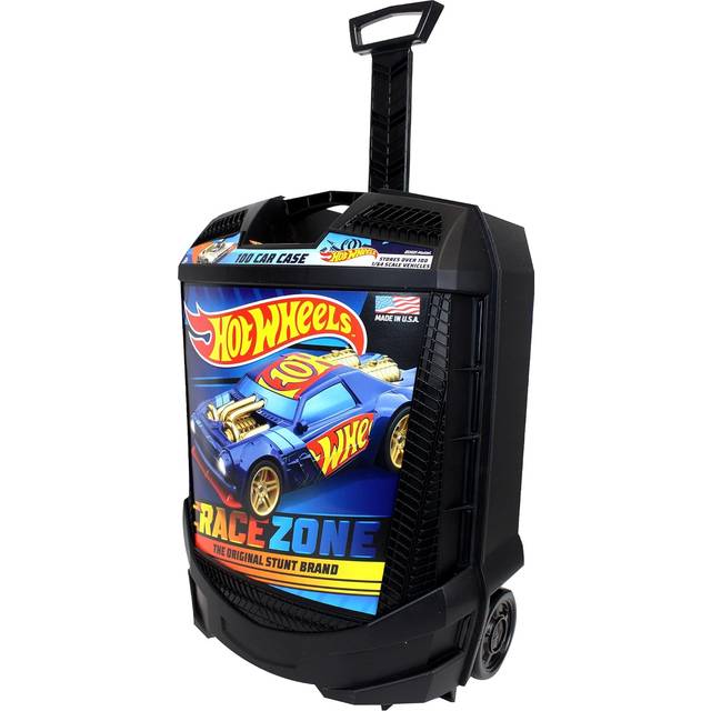 Hot Wheels 100-Car  Rolling Storage Case with Retractable Handle  Model:20135