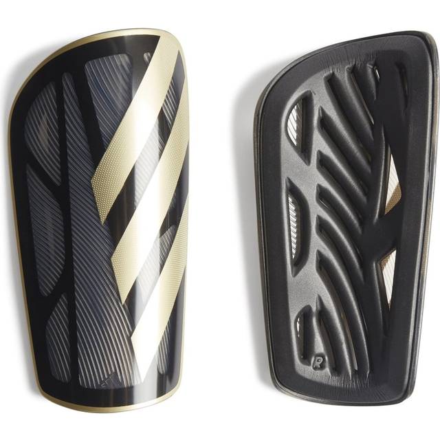 adidas Tiro League Shin Guards - Black/Gold Metallic/ White