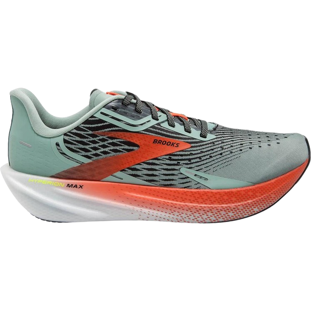 Brooks Hyperion Max Sneaker för män, Blå Surf Cherry Nattliv, 42.5 EU