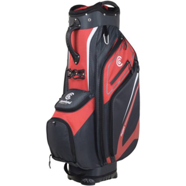CLEVELAND FRIDAY CART BAG - RED / CHARCOAL
