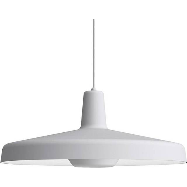 Grupa - Arigato pendel  - Hängande lampa - White - small - H 17 cm. x Ø 22,8 cm. Ledning 2,5 m