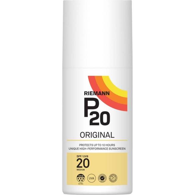 Riemann P20 Seriously Reliable Suncare Spray Medium SPF20 200ml - Solcreme test - Dinskønhed.dk