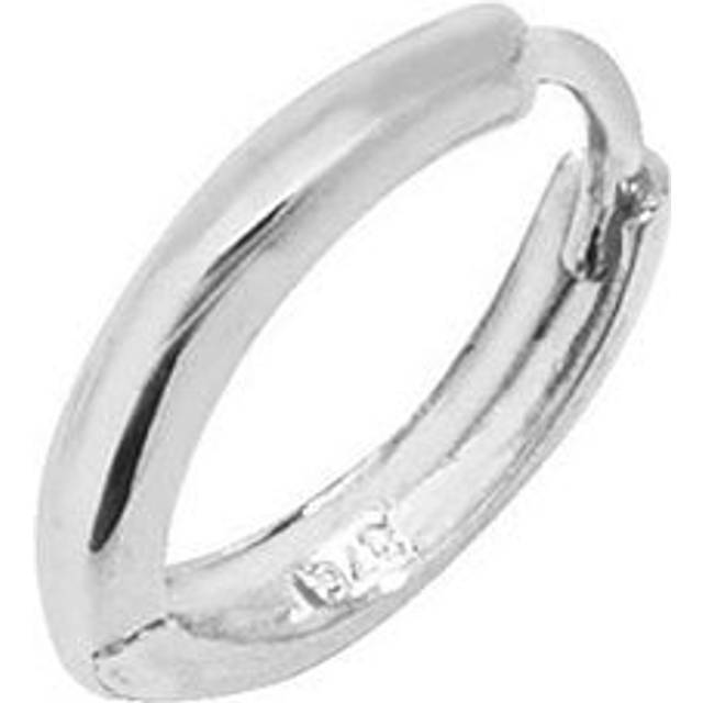 9ct White Gold Cartilage Hoop Earring ES957W