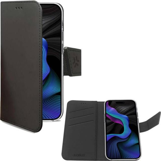 Wally Wallet Case Galaxy S23 FE Svart