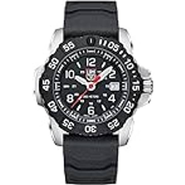 Luminox navy seal rsc black dial quartz diver's 200m men's watch xs.3251.cb