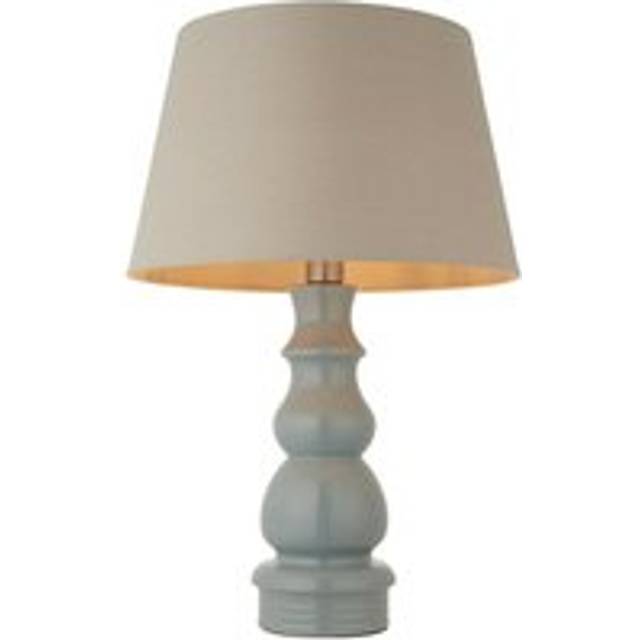 Endon 103377 Provence And Cici 1 Light Table Lamp Blue Grey Glaze And