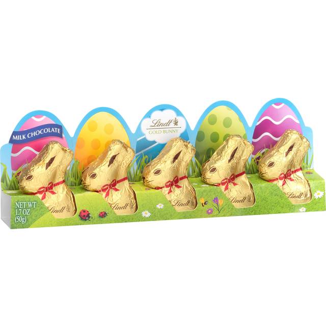 Lindt Gold Bunny Easter Milk Chocolate 5 x 10g