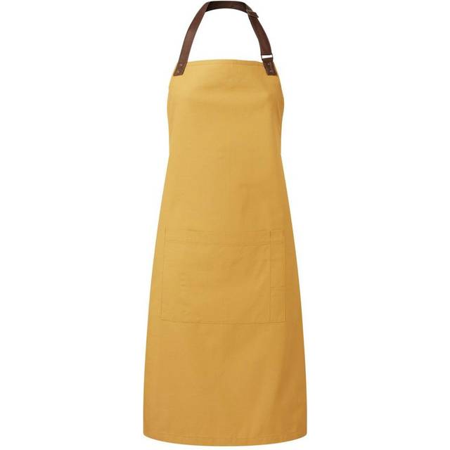 (One Size, Mustard) Premier Adults Unisex Annex Bib Apron