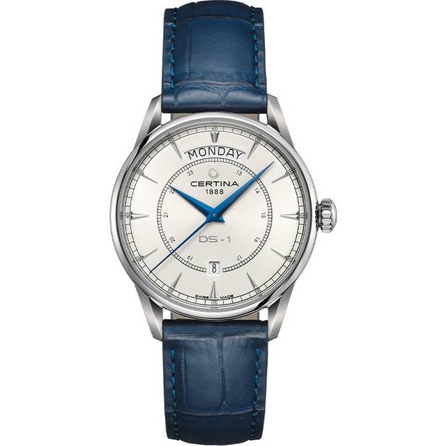 Certina Herrenuhr DS-1 Day-Date C0294301601100 - silber