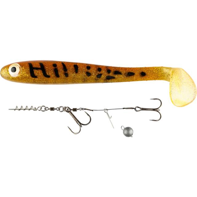 IFISH The Demon Shad 26cm, ink. Stinger & 5g Link Head - Motoroil