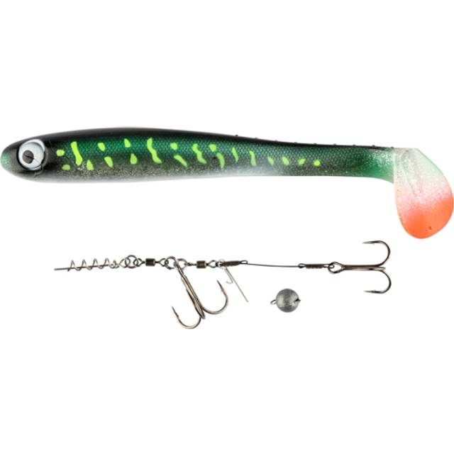 IFISH The Demon Shad 26cm, ink. Stinger & 5g Link Head - Hot Pike