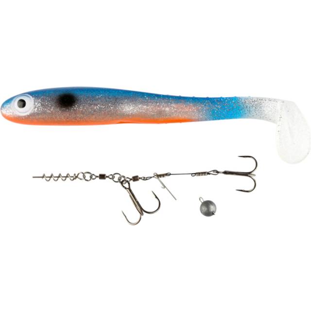 IFISH The Demon Shad 26cm, ink. Stinger & 5g Link Head - Ghost Blue