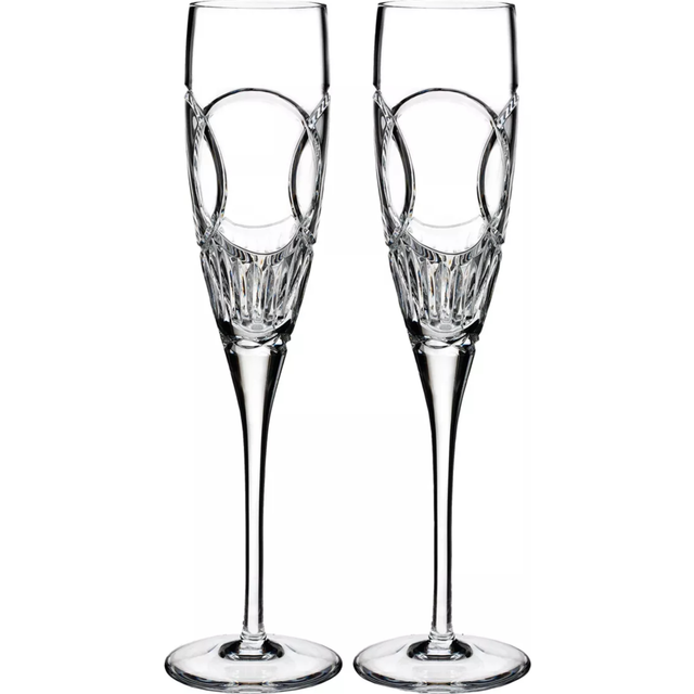 Waterford, Wedding Bridal Vows Toasting Flute 210ml 7floz - Clear (210ml)