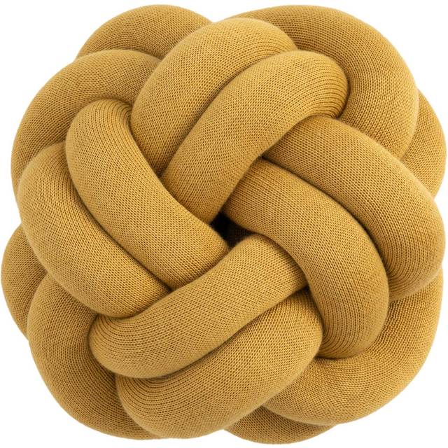Design House Stockholm Knot kudde gul