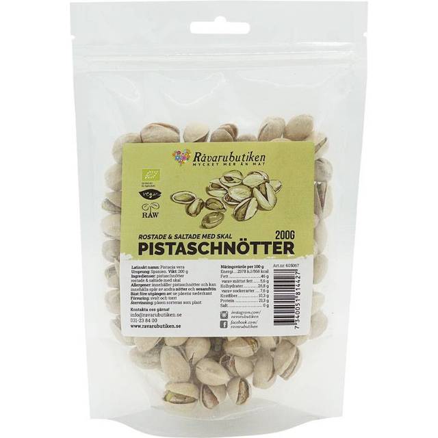 Pistagenötter med Skal Rost&Salt EKO 200g