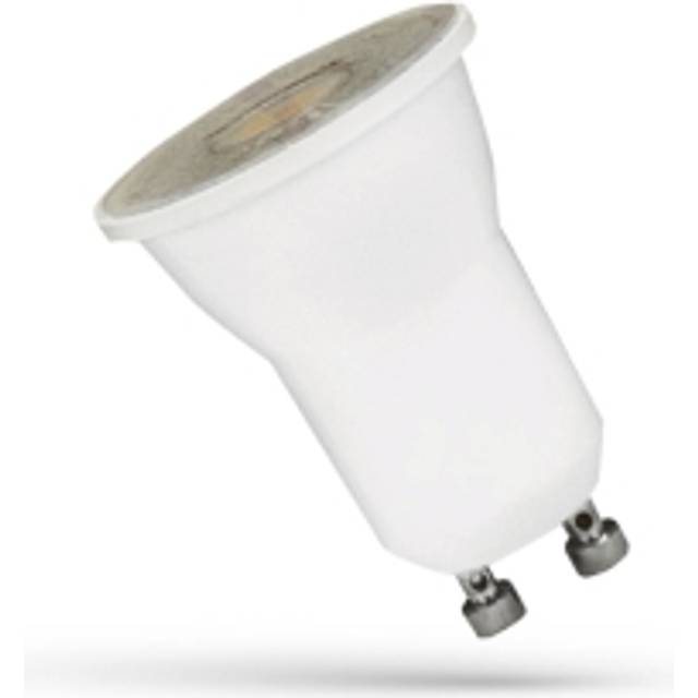 Spectrum 2W LED Mini GU10 - Ø35mm, med lins, 230V - Dimbar : Inte dimbar, Kulör : Neutral