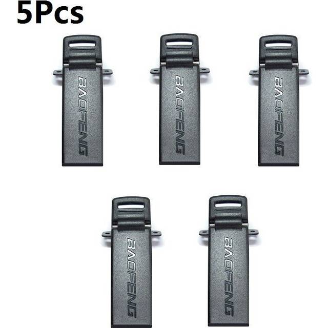 5Pcs Spare Part Back Belt Clips For Baofeng UV5R UV-5R 2 Way Radio Walkie Talkie