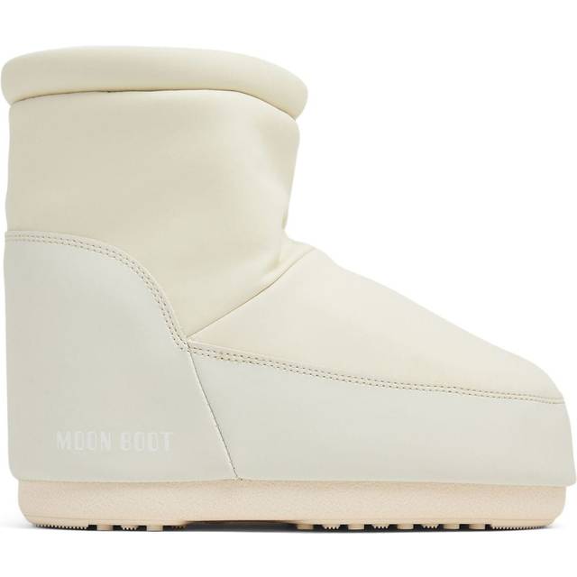 Moon Boot 'Icon Low' Boots - Cream - 39/41