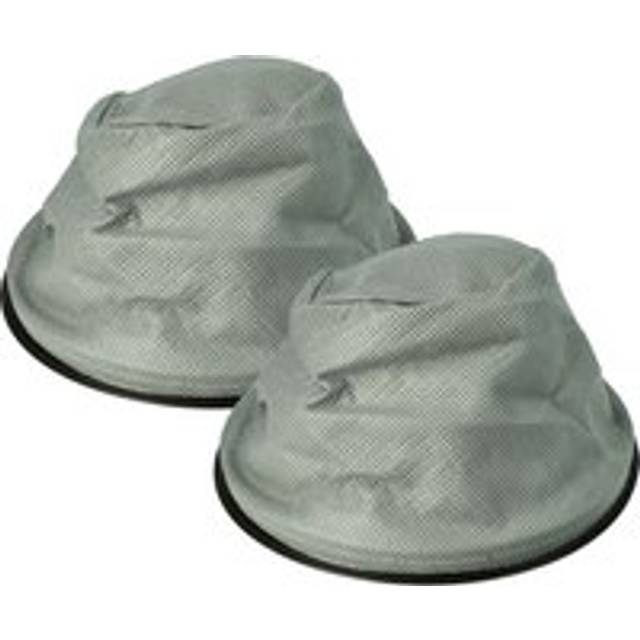 2x Sack Filter Replacement for 5900779934764 for Chimney Sweep Vacuum, Ash Vacuum Cleaner - Spare Filter, Washable, Black Grey - Vhbw