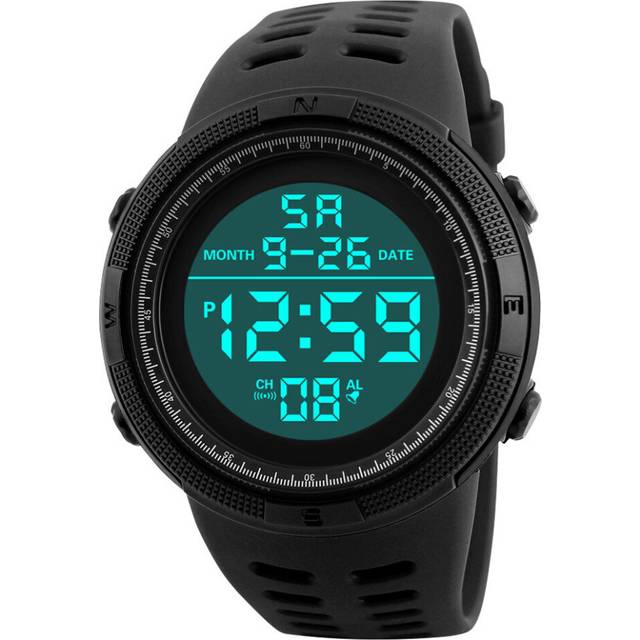 Mens Sport Watches Top Men LED Digital Clock Multi-Functional Rubber Man Fitnes Athlete Timekeeping Electronic Watch Reloj