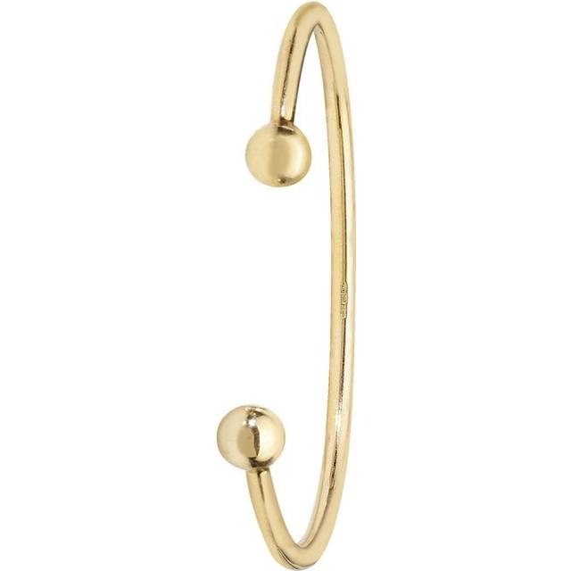 9ct Gold Babies Torc Bangle BN128 - Solid & Stylish Baby Bracelet