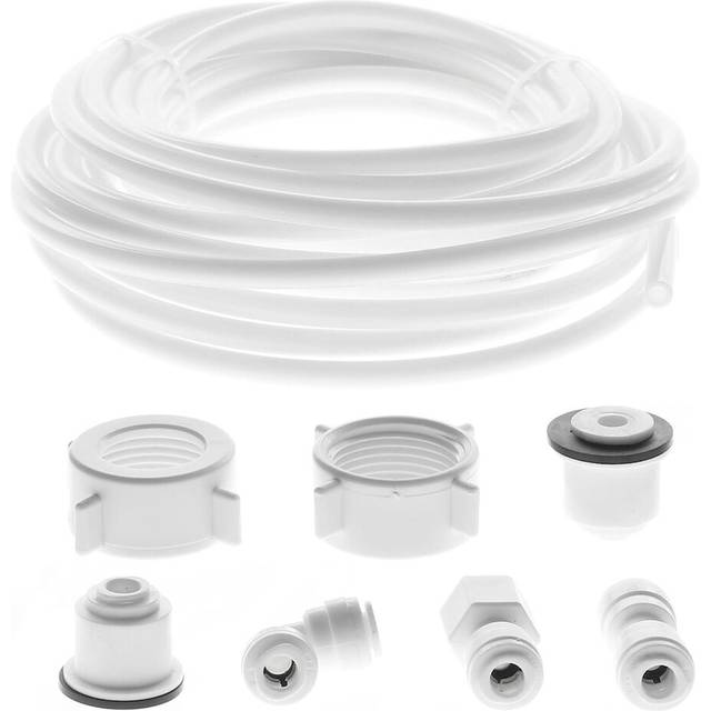 "Fridge Connector Kit American Refrigerator Style Water Supply Pipe 1/4"" Tube"
