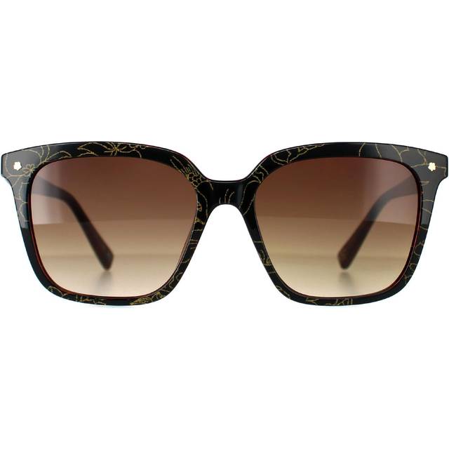 Ted Baker Square Womens Double Champagne Demi Brown Gradient TB1676 Ramona - One Size